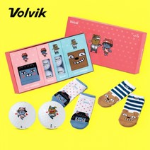 볼빅 X 카카오프렌즈 S3 커플에디션 6구 세트 골프공
