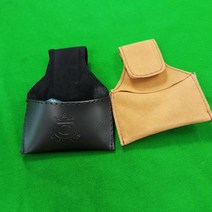 큐대가방 당구큐대케이스 당구가방 배송 2 피스 Omin 풀 가죽 초크 홀더 블랙브라운 스누커 큐 액세서리 중국 신제품, brown