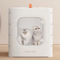 접이식 펫 드라이룸 강아지 드라이기 고양이 털 건조기 애견 대형견 에어탱크 스타일러 반려동물, 1. 미니 에어탱크