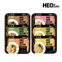 [허닭] 슬림 도시락 6종 12팩, 선택:03.햄야채볶음밥 슬림도시락 12팩