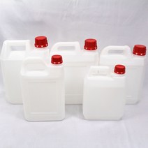 직사각 말통 업소용 캠핑용 양념 소스 액젓 주스 세제 오일 기름 소분 리필 식품 통 병, 7.5L(다각형, 10kg적색캡), 1개