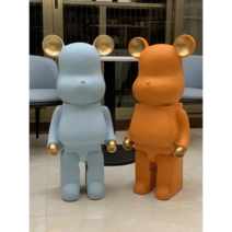 베어브릭 저금통 선물 인테리어 소품 개업선물 50cm 대형 bearbick 피규어 어린이선물, 타입A