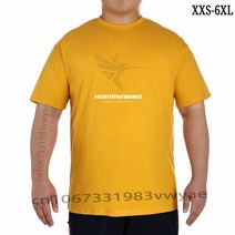 어군 탐지기 어탐기 어신 감지기 패션 남성 코튼 T 셔츠 Humminbird 물고기 찾기 남자 라운드 넥 탑스 블랙, 09 Men Ginger_04 M