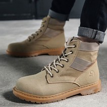 남성 사막화 워커 발목신발 빈티지 패션신발 캐주얼화
