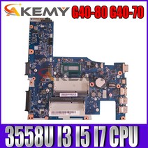 노트북 메인보드 Akemy G4080 NMA362 마더 3558U I3 I5 I7 4th Gen 5th CPU UMA 레노버 노트북 보드 메인, 07 I7-5th Gen