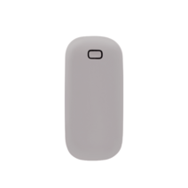 휴대용 미니 조약돌 무선 USB 충전식손난로 겸 보조배터리, 그레이, WT-12