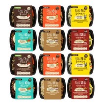 아이밀 현미밥 작심도시락 시즌2 6종 12팩, 작심도시락 12팩