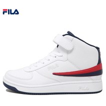 휠라 [슈즈네][정품] 1CM00540-125 화이트 A-HIGH 하이탑 레더 남성화 운동화 신발 미국직배송