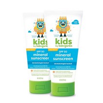 Babyganics 용 미네랄 선스크린 롤온 SPF 50 3 oz 2개 워터프루프 USA 미국, Lotion
