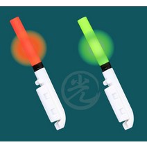 울트라 광입질감지기 바코전자 원투낚시 릴대끝보기 전자캐미, 바코입질감지기(녹색)