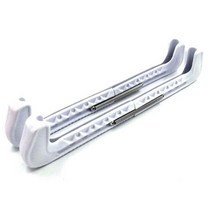 스케이트 커버 날집 쇼트트랙 피겨 스피드 하키 유니버설 블레이드 가드 블레이드 가드 보호 미끄럼 방지 신발 프로텍터 액세서리, 하얀, 하얀색