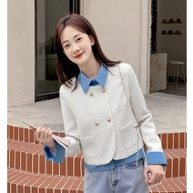 드레스허그 테리 레이어드 자켓 3COLOR
