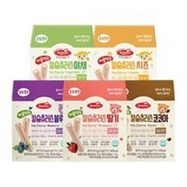 베베스트 처음먹는 칼슘츄러스 45.5g 5종 아기과자 아기간식(딸기 블루베리 코코아 야채 치즈), 10개