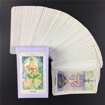 비밀 언어 동물 오라클 카드 타로 데스크 게임 영어 가이드 북 운명 운세 보드, [20] 78pcs TT24
