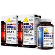 알티지 클린 오메가3 120캡슐 약국용 clean rtg 오메가3 EPA 800mg DHA 400mg
