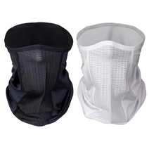 1+1 아이스 풀콜드 매쉬 냉감마스크 스포츠마스크, 블랙+화이트