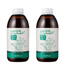 [이엠코라존] EM원액(500ml) 2개 복합미생물제제 유용미생물 발효종균, 2조, 500ml*4
