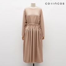 [코인코즈] 터널 스트링 셔링 플레어 롱원피스 (IY1AO9030)