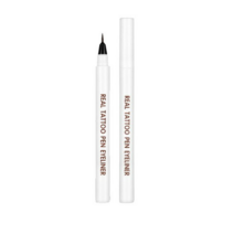 리르 리얼 타투 펜 아이라이너 0.8ml, 02 딥브라운, 3개