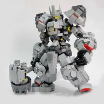 오버워치 라인하르트 하이브릭버전 중국 호환블럭 future moc