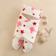 가을/겨울 신생아 침낭 아보카도 플란넬 아기 랩 담요 부드러운 누에 고치 따뜻한 수면 자루 0-9M