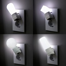 콘센트형 LED취침등 LED수유등 LED 볼취침등_전구색