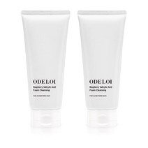 2개 오드로이 라즈베리 살리실산 폼클렌징 103660, 오드로이 라즈베리 살리실산 폼