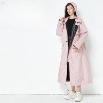 클셀 프리미엄 예쁜 라인 여성 우비 레인코트