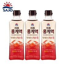 사조 홍게액 900ml, 3개
