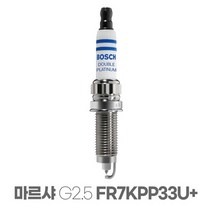 보쉬 마르샤 G2.5 더블 백금 점화플러그 FR7KPP33U+, 상세페이지 참조