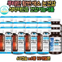 건조한눈 눈에좋은 눈건강 루테인 12개월분 빌베리 베타카로린 마리골드꽃 추출물 30대 40대 50대 60대 70대 영양제 눈노화