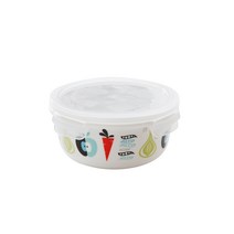 젠한국 런치 ISAK 원형 밀폐용기 500ml, 1개, 단품