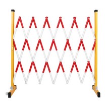 이동식 스텐 울타리게이트 휀스기둥 바리게이트 안전대 개폐식 자바라대문 건설현장, A 높이 1.2M x 9m 길이