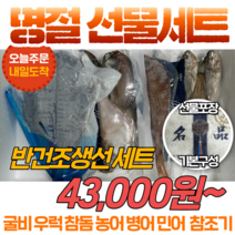 [민어회가격] 국내산 반건조 민어(특대) 5마리
