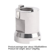 자전거 하단 브래킷 도구 오래된 자전거 전기 자동차 mtb 산악 도로 자전거 도구 스틸 사이클링 수리 용품 실버, b