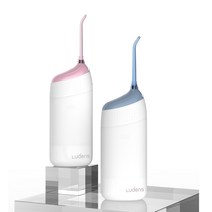 루덴스 휴대용 가정용 무선 구강 치아 치간 잇몸 치석 세정기 물치실 물양치 세척기 관리, 핑크