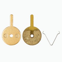 전동킥보드부품 전동킥보드배터리 듀얼트론 복합 세라믹 디스크 브레이크 패드 2 울트라 스파이더 스피드 웨이 4 5 전기 스쿠터 예비 부품, 01 1pair Gold