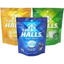 호올스 160g 레몬 8개+라임 8개+멘톨 8개 총24개, 단품