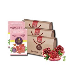 정직한 농부의 석류즙 70ml 30포 4박스 총 120포 100%터키산 석류과즙, 70ml 120포 총 4박스