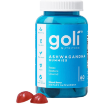 Goli Nutrition 아슈와간다 구미젤리 혼합 베리 60개, One Color, One Size