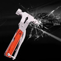 폭우침수 차량화재 긴급대피용 망치 피난기구 탈출용 탈출도구 구조용 폭우대피 해머, C