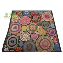 캔버스원단 옥스포드원단 패브릭원단 Chainho 원사 염색 폴리 에스터 린넨 자카드 직물 DIY 바느질 쿠션, 09 CLU002-D-4P_01 48x48cm