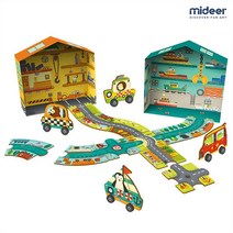미디어 미디어 도로만들기 퍼즐 38PCS
