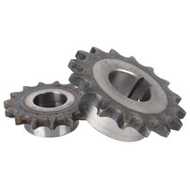 스프라켓 자전거 자전거휠 04C 체인 기어 산업용 소형 스프로킷 휠 보어 12mm 내부 구멍 4mm 키홈 14 15 16