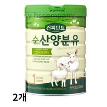 아이배냇 컨피던트 순 산양 분유 1단계, 1600g, 4set