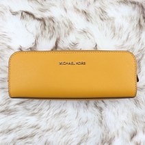 [미국직배송] 빠른배송 마이클코어스 Michael Kors 미디엄 필통 레더 메이크업 케이스 35T1GGFN2B 35T1GGFN2호환