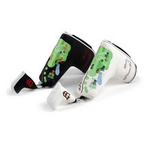 Eurovision : 기억자 모양 골프 자수 커버 캐디 용품 퍼터 아이템 : Good Luck