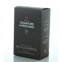 할리스 시그니처 아메리카노, 2g, 1개입, 210개