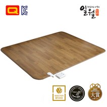 2022 일월 카본 마루 분리난방 전기 카페트 매트 + 온도조절기, 대형(183cm x 240cm)