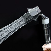 KJ 스크류 필터 샤워헤드 녹물제거 수압강화 마사지효과, 스크류 필터 헤드 1개
